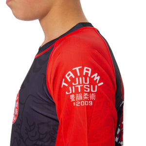 Tatami Fightwear Rash Guard TATAMI Kids Takedown Tiger Eco Tech Recycled Rash Guard