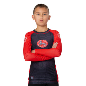 Tatami Fightwear Rash Guard TATAMI Kids Takedown Tiger Eco Tech Recycled Rash Guard