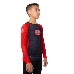 Tatami Fightwear Rash Guard TATAMI Kids Takedown Tiger Eco Tech Recycled Rash Guard