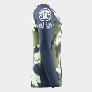 Tatami Fightwear Rash Guard TATAMI MTP Long Sleeve Rash Guard - Camo