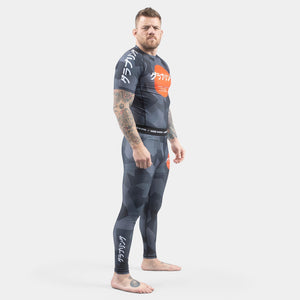 Tatami Fightwear Spats TATAMI Onyx Black Camo Grappling Spats
