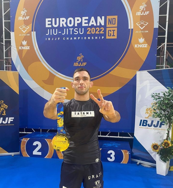 Ashley Williams, dublu campion european anul acesta la IBJJF European no-gi jiu-jitsu championship!