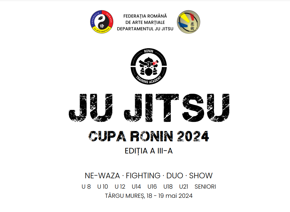 Inscrie-te la Editia a III-a a Cupei Ronin 2024! Cea mai tare competitie din Transilvania!