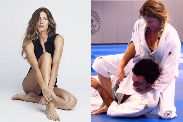 Gisele Bündchen, supermodelul brazilian, a fost promovata la centura mov in BJJ!