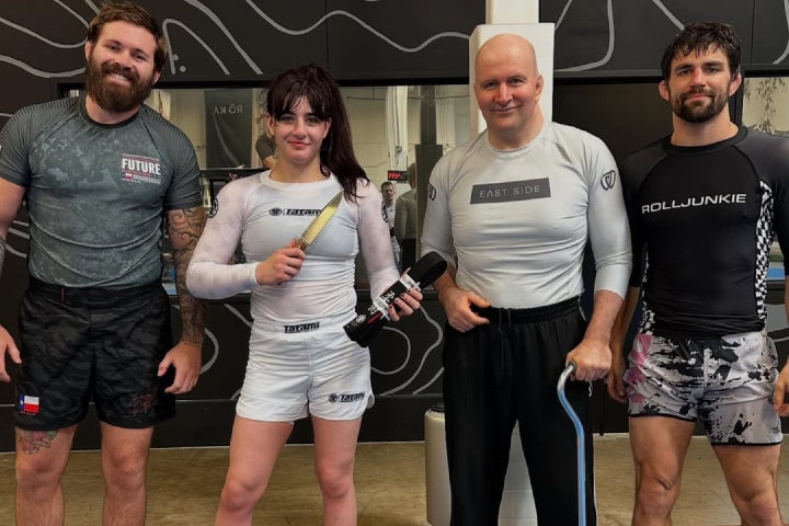 Helena Crevar a fost promovata la centura neagra BJJ de catre John Danaher