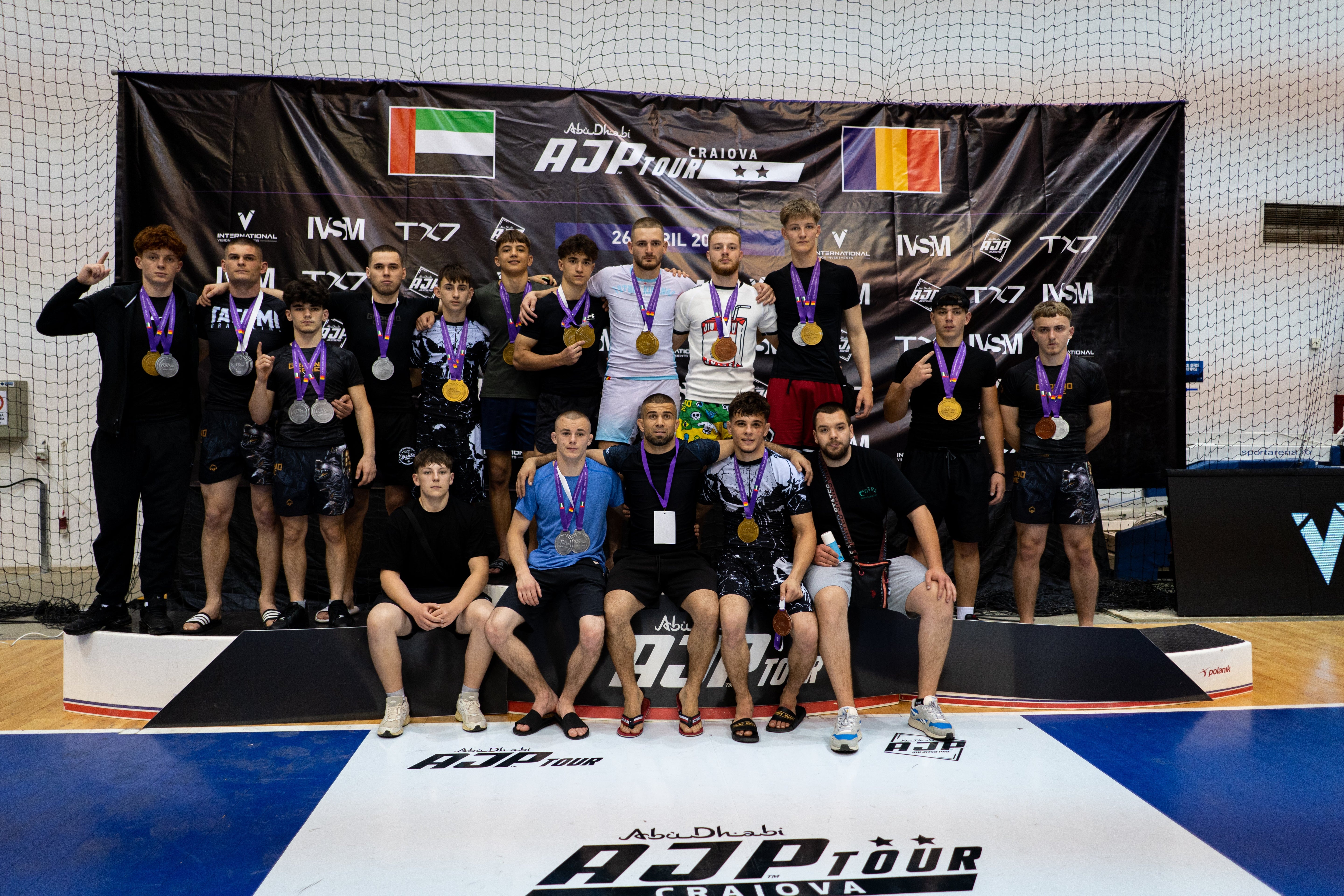 AJP Tour Craiova 2025 – Un succes memorabil pentru Jiu-Jitsu-ul românesc!