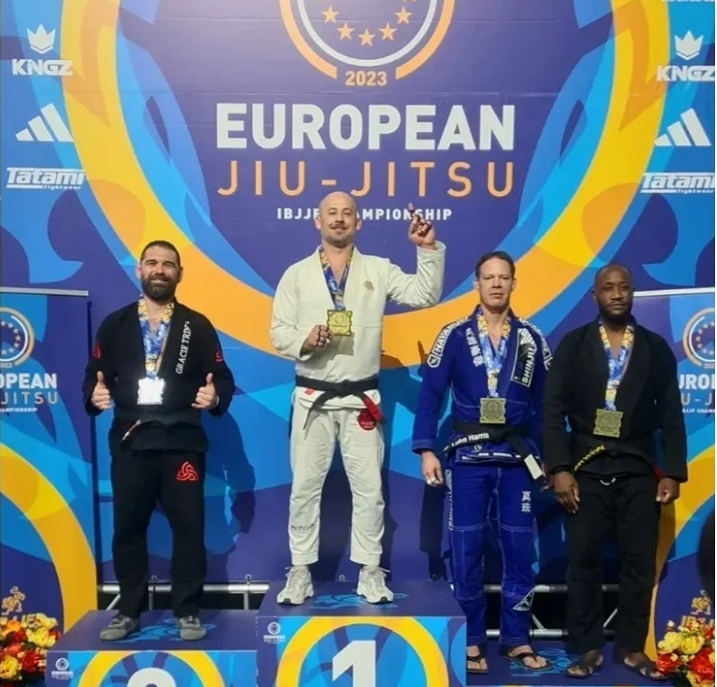 Tudor Mihaita a devenit Campion European IBJJF Master Paris 2023!