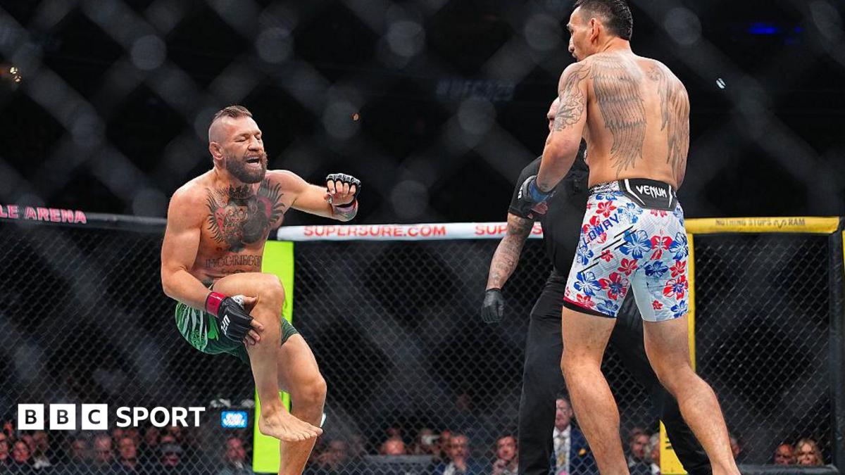 Conor McGregor s-a accidentat grav la genunchi, iar Max Holloway castiga UFC 329 dupa doar 69 de secunde
