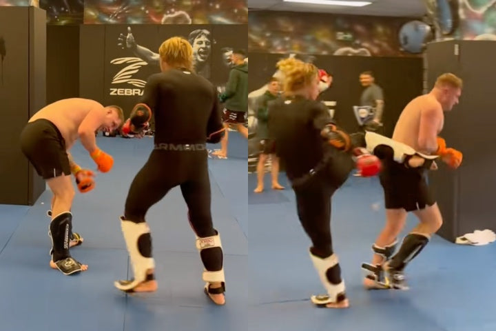 Luptatorul UFC Paddy Pimblett a facut un influencer sa vomite la sparring! (VIDEO)