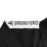 Ground Force Basic Kids Gi Black(Centura Alba Inclusa)