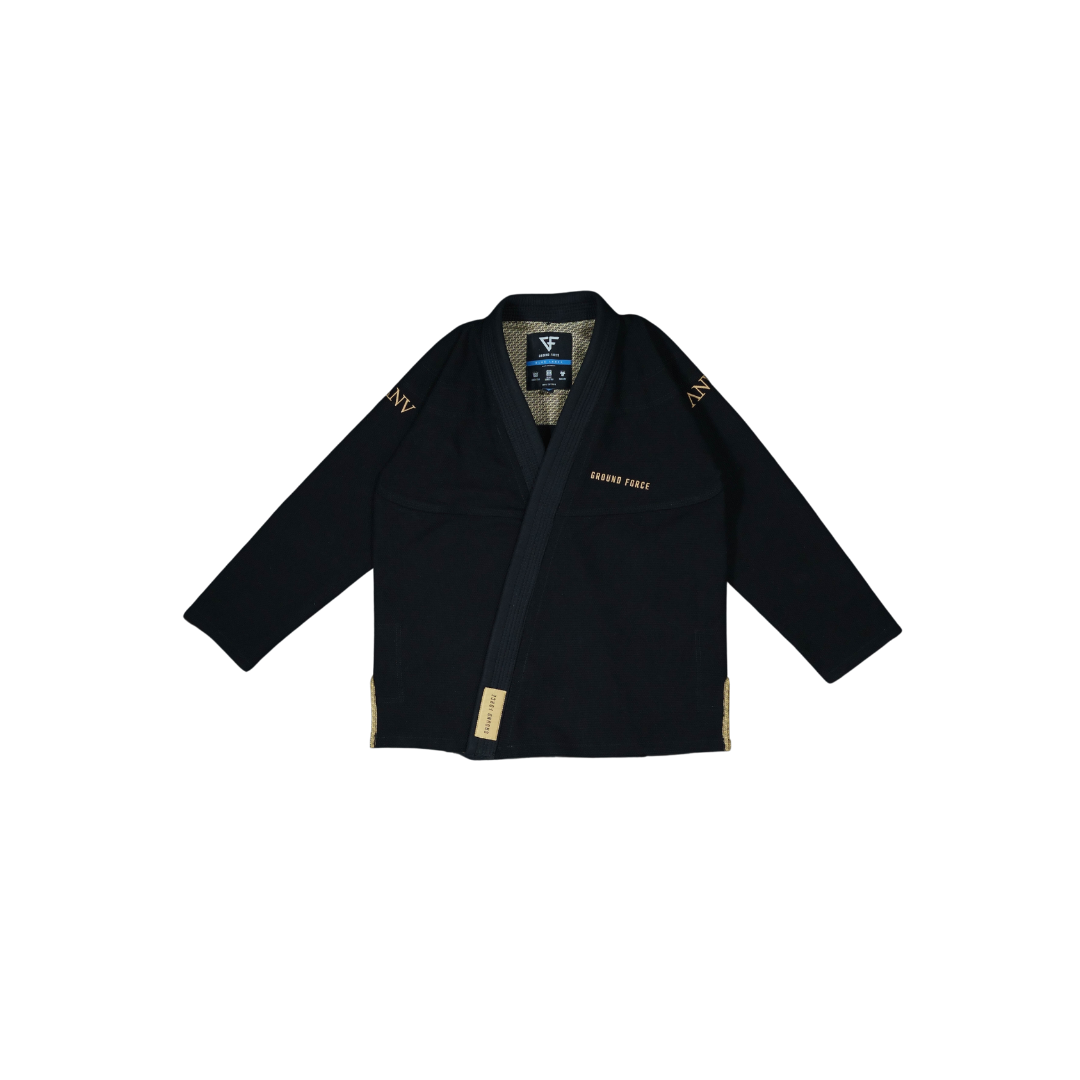 Kimono Brazilian Jiu Jitsu GROUND FORCE ANV Gi - Negru