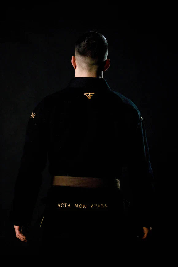Kimono Brazilian Jiu Jitsu GROUND FORCE ANV Gi - Negru
