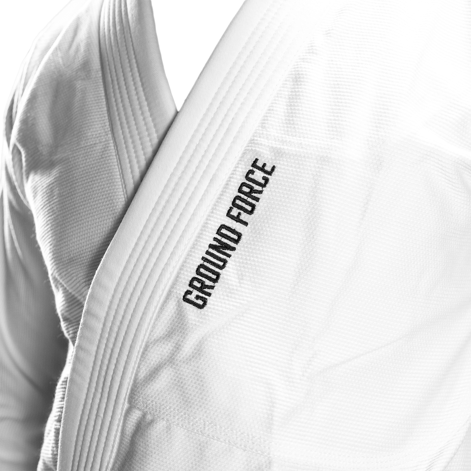 Kimono Brazilian Jiu Jitsu GROUND FORCE Basic Gi V2 - Alb