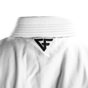 Kimono Brazilian Jiu Jitsu GROUND FORCE Basic Gi V2 - Alb