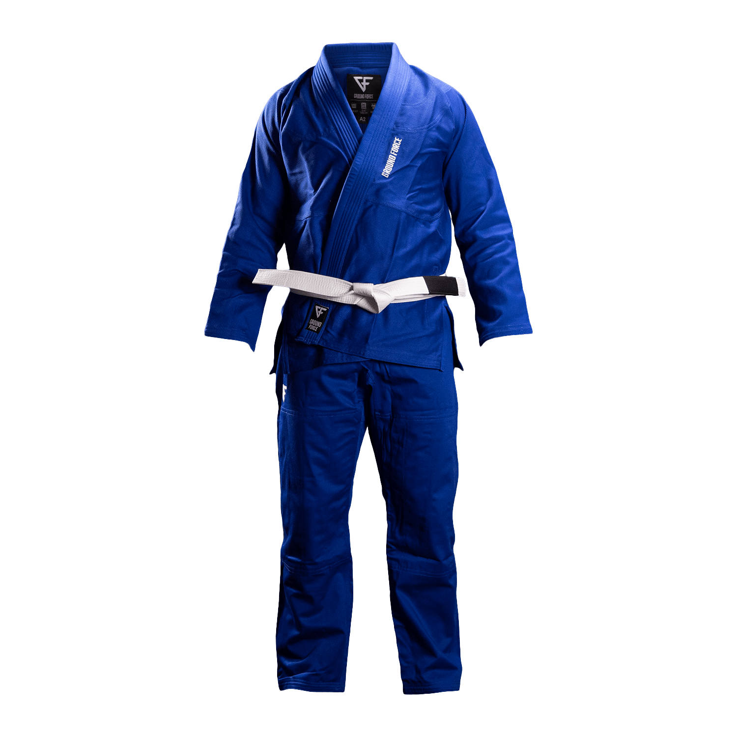 Kimono Brazilian Jiu Jitsu GROUND FORCE Basic Gi V2 - Albastru