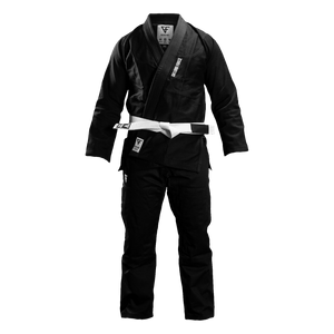 Kimono Brazilian Jiu Jitsu GROUND FORCE Basic Gi V2 - Negru