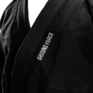 Kimono Brazilian Jiu Jitsu GROUND FORCE Basic Gi V2 - Negru