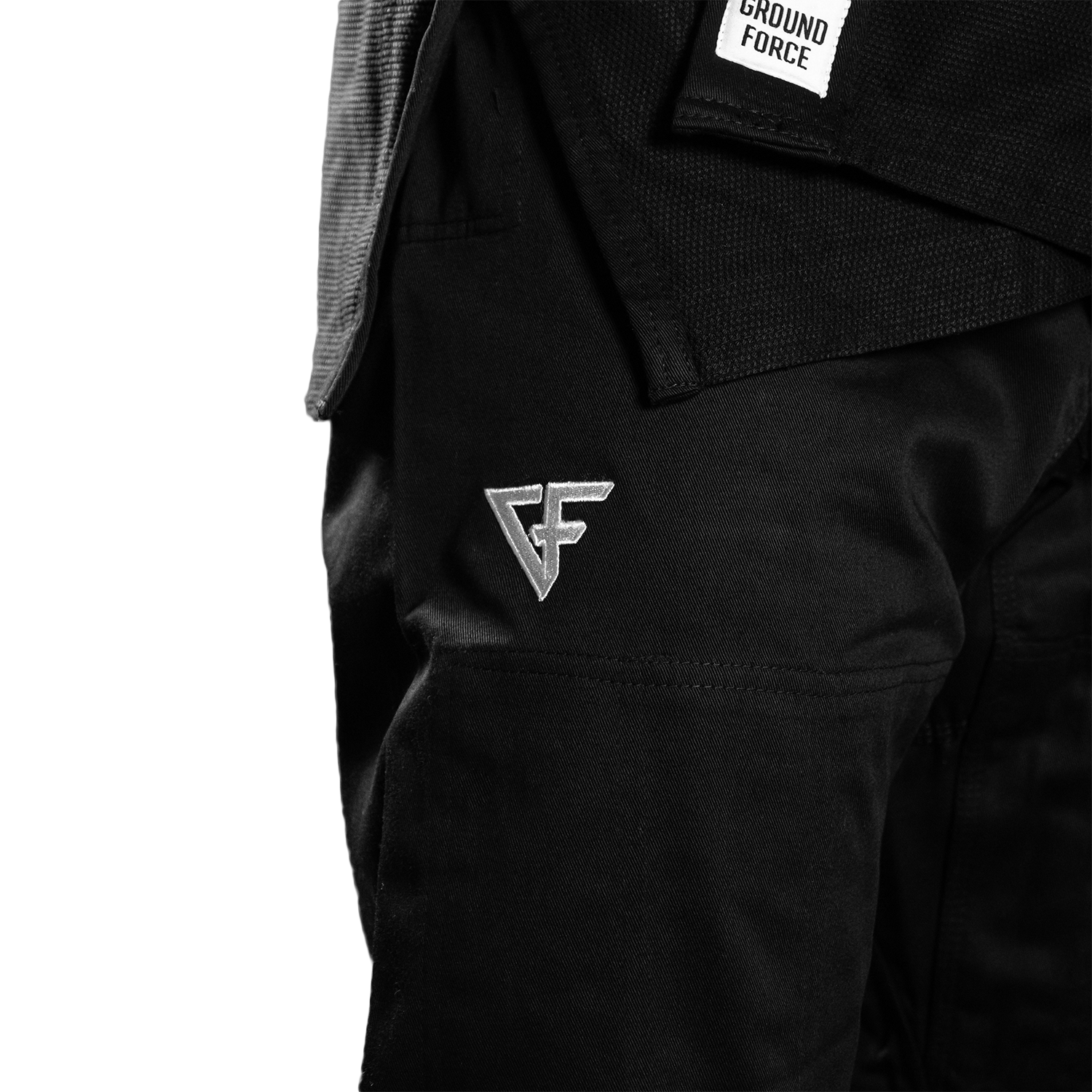 Kimono Brazilian Jiu Jitsu GROUND FORCE Basic Gi V2 - Negru