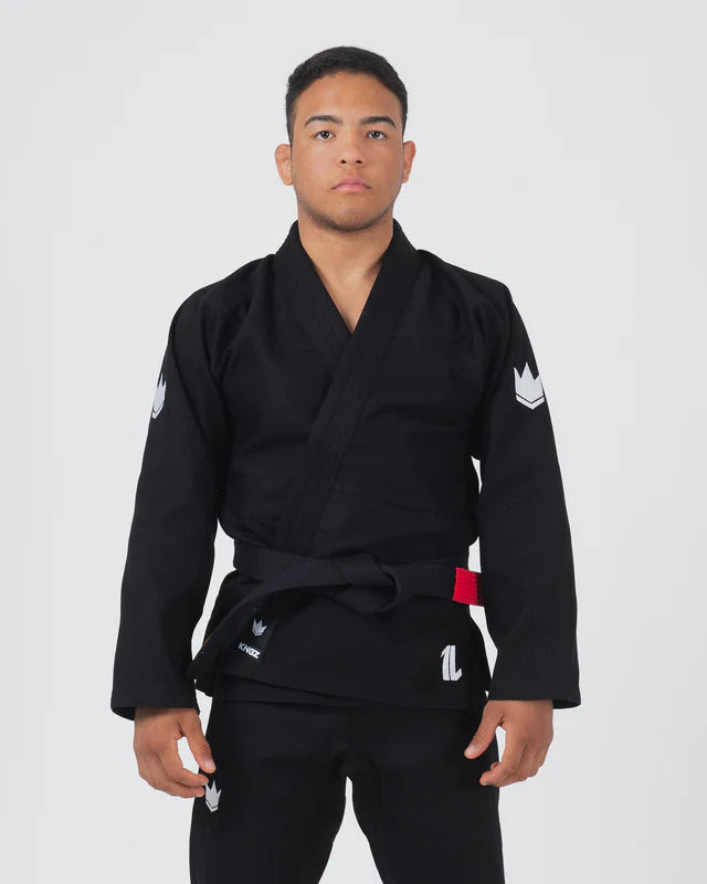 Kimono Brazilian Jiu Jitsu  KINGZ The ONE V2 - Negru