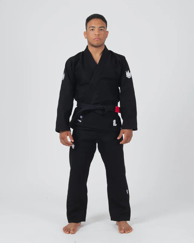 Kimono Brazilian Jiu Jitsu  KINGZ The ONE V2 - Negru