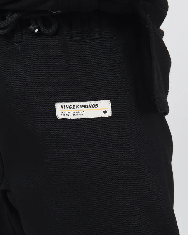 Kimono Brazilian Jiu Jitsu  KINGZ The ONE V2 - Negru
