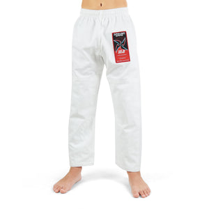 Kimono Copii Brazilian Jiu Jitsu GROUND GAME Ninja - Alb