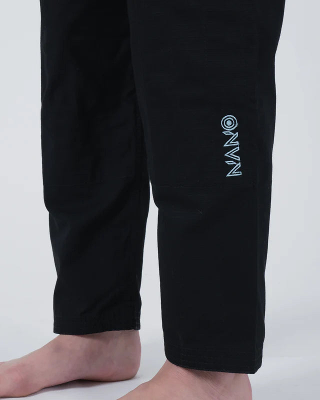 Kimono Copii Brazilian Jiu Jitsu – Kingz Nano 3.0 Gi – Negru (Varianta 2024)