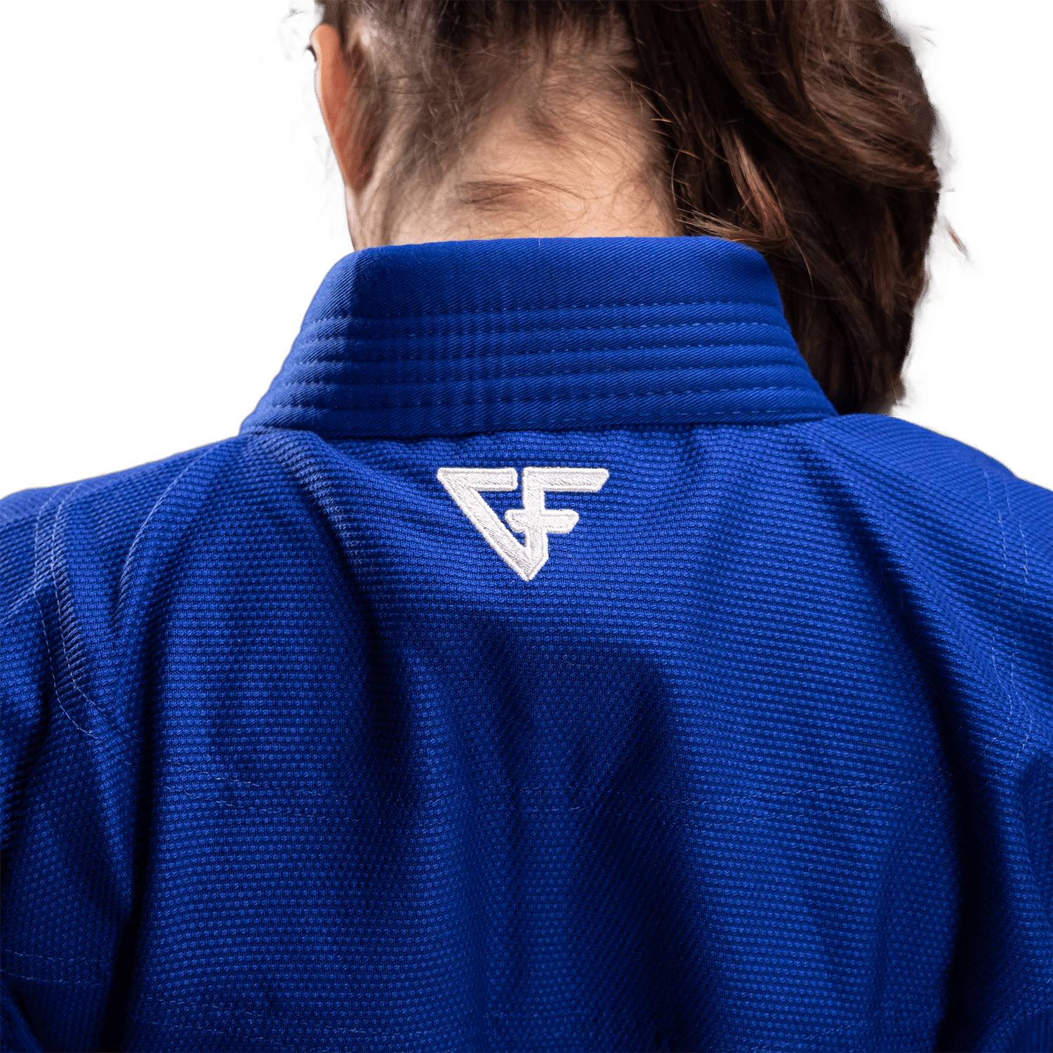 Kimono Femei Brazilian Jiu Jitsu GROUND FORCE Basic Gi V2 - Albastru 