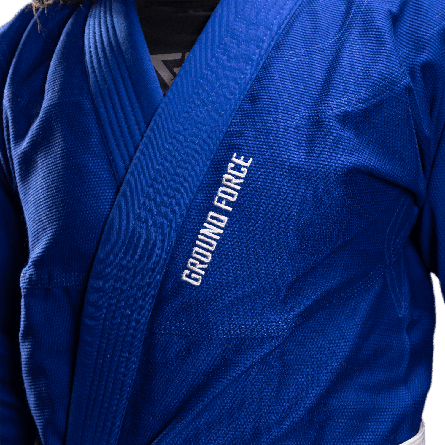 Kimono Femei Brazilian Jiu Jitsu GROUND FORCE Basic Gi V2 - Albastru 