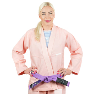 Kimono Femei Brazilian Jiu Jitsu GROUND GAME Champion 3.0 Peach 