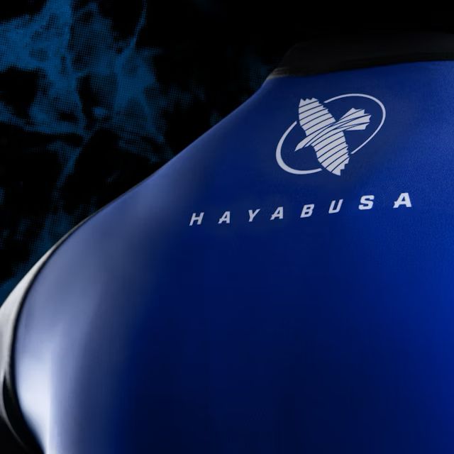 Rashguad Maneca Lunga HAYABUSA X UFC - Negru / Albastru