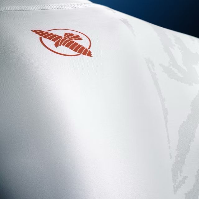 Rashguad Maneca Scurta HAYABUSA Apex - Alb