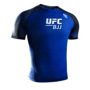 Rashguad Maneca Scurta HAYABUSA X UFC - Negru / Albastru