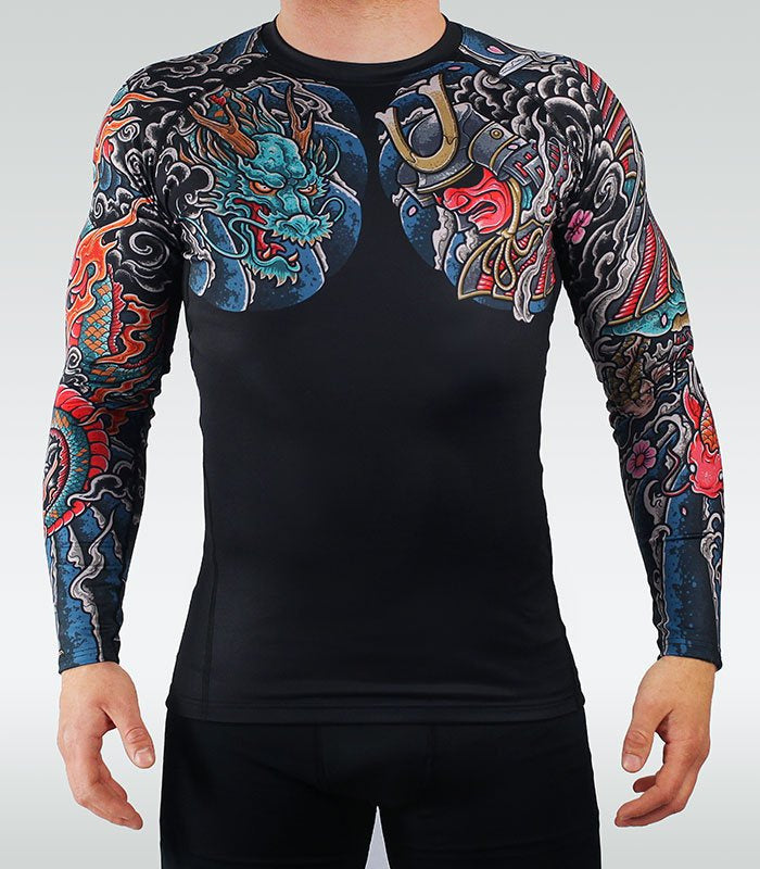 Rashguard Maneca Lunga GROUND GAME Bushido 3.0