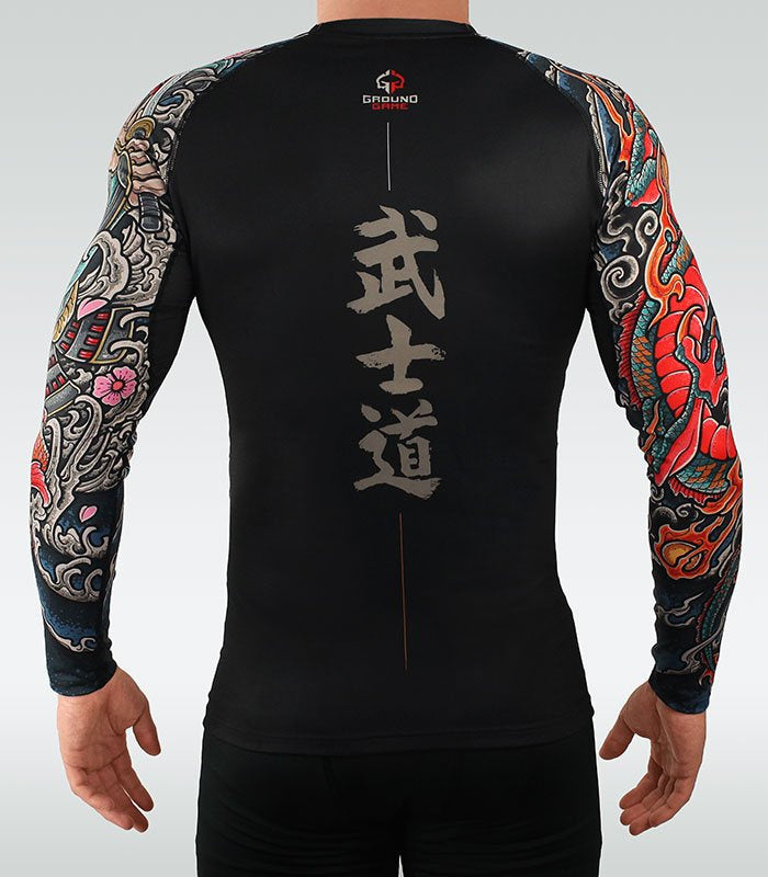 Rashguard Maneca Lunga GROUND GAME Bushido 3.0