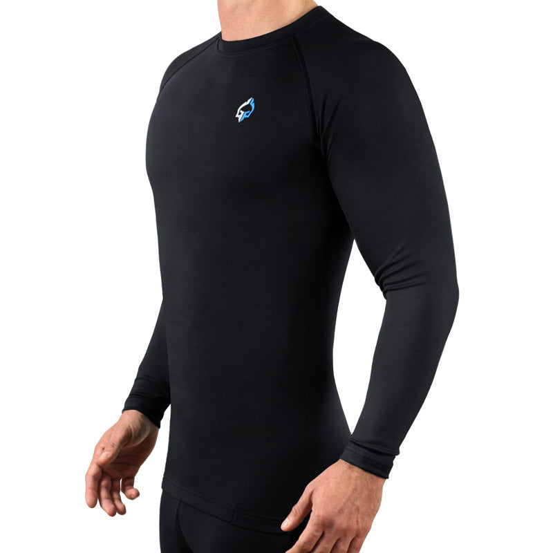 Rashguard Maneca Lunga GROUND GAME Essential Logo