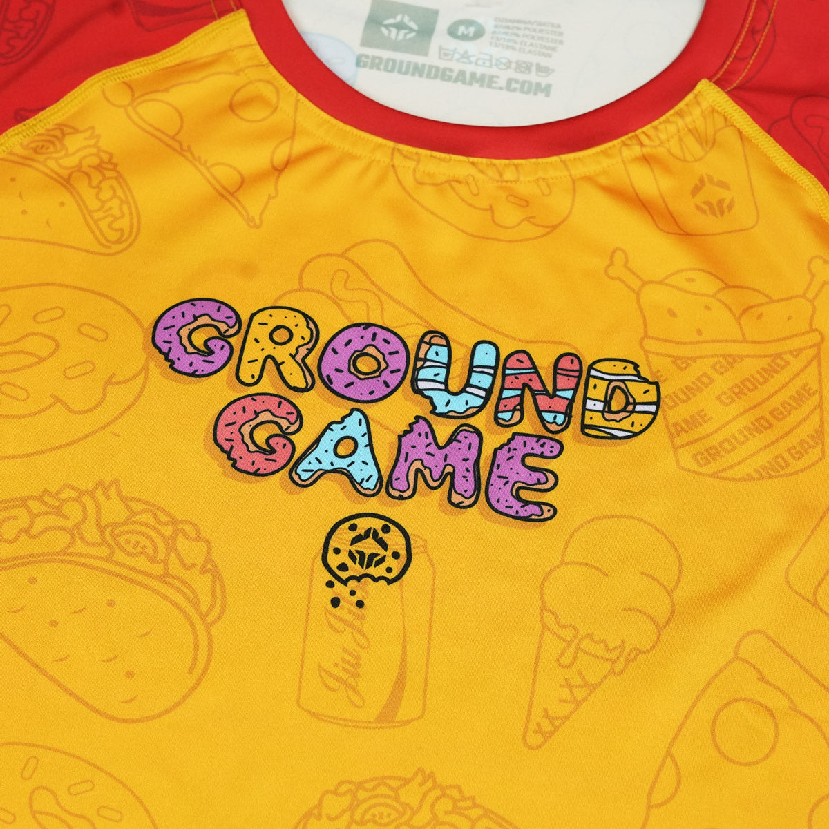 Rashguard Maneca Scurta GROUND GAME Cheat Meal