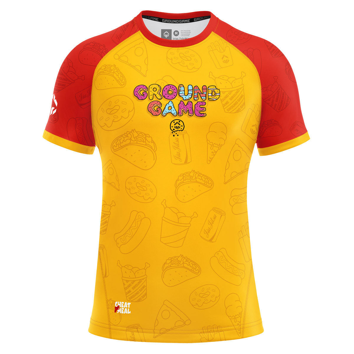 Rashguard Maneca Scurta GROUND GAME Cheat Meal