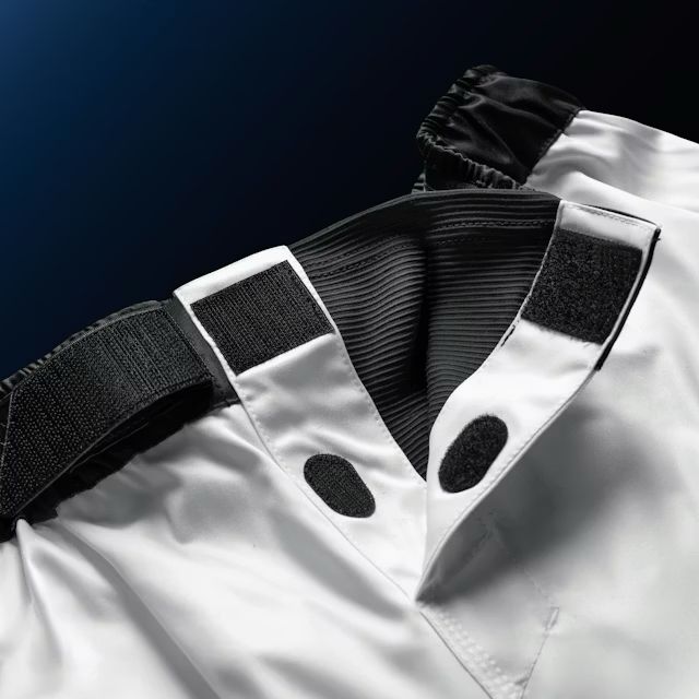 Short BJJ / MMA HAYABUSA Apex Mid-Thigh - Alb