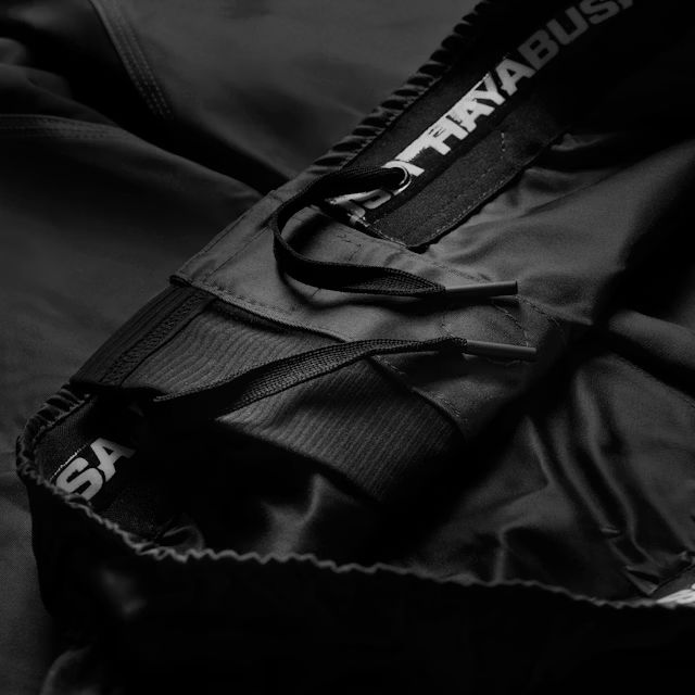 Short BJJ / MMA HAYABUSA Apex Mid - Thigh - Negru