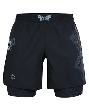 Short GROUND GAME  2-in-1 Samurai Shadow