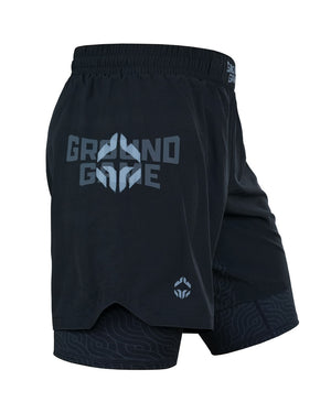 Short GROUND GAME  2-in-1 Samurai Shadow