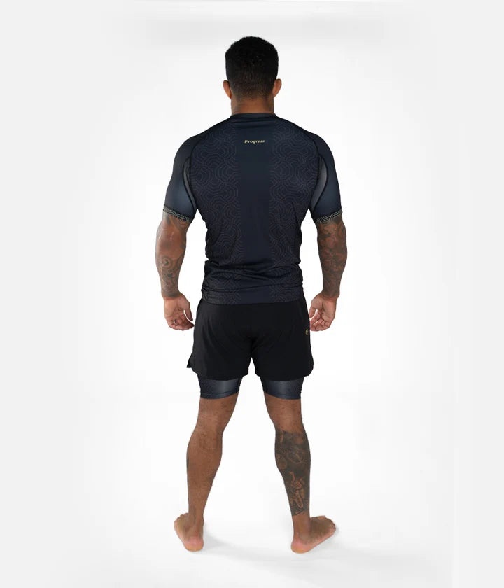 Short PROGRESS Athlete Hybrid  – Black/Gold