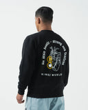 KINGZ Hoodie/Sweatshirt Bluza KINGZ Fearless Crew - Neagra