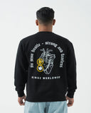 KINGZ Hoodie/Sweatshirt Bluza KINGZ Fearless Crew - Neagra