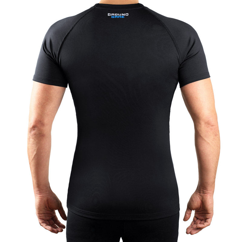 Rashguard Maneca Scurta GROUND GAME Essential Logo