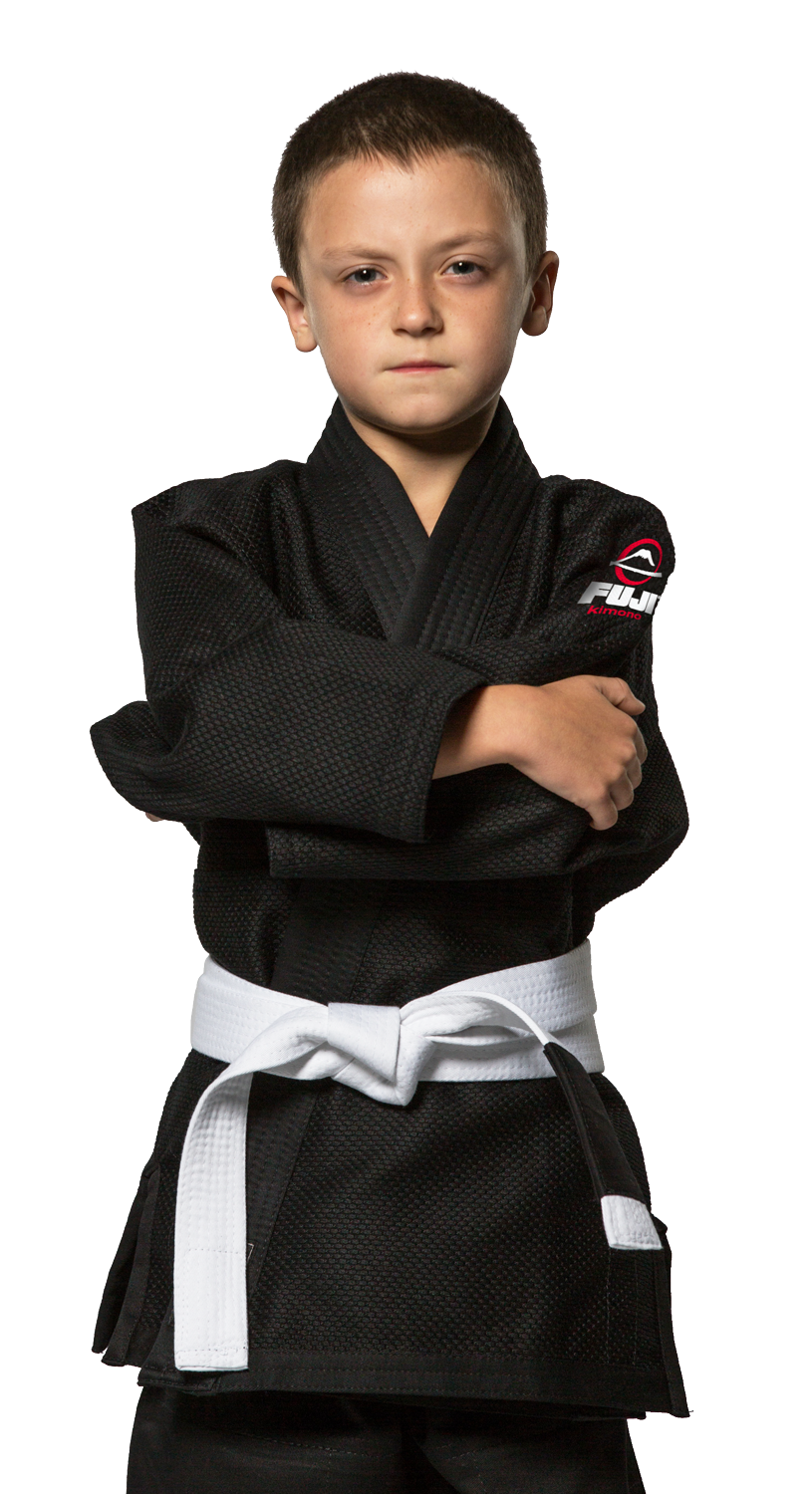 Fuji Sports BJJ GI KIDS C000 / Black Fuji All Around Kids BJJ Gi