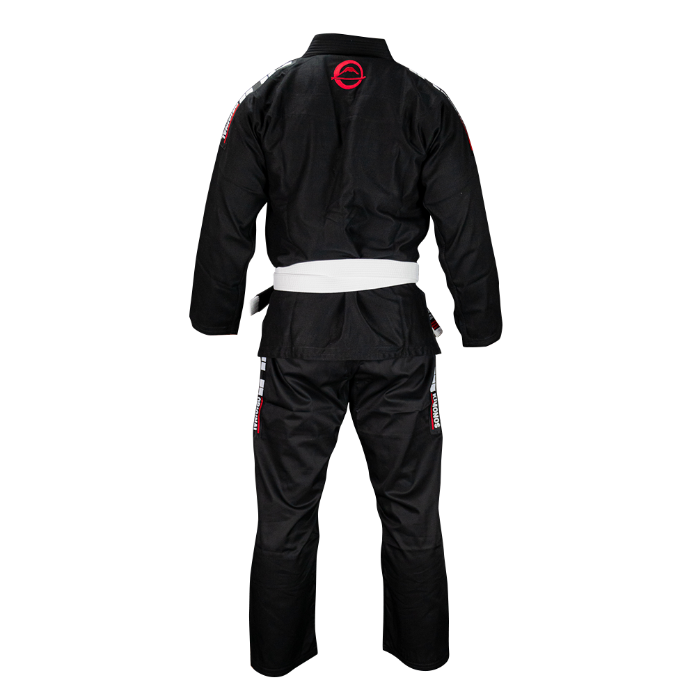 Fuji Sports BJJ GI FUJI Baseline BJJ Gi Black (Centura alba inclusa)