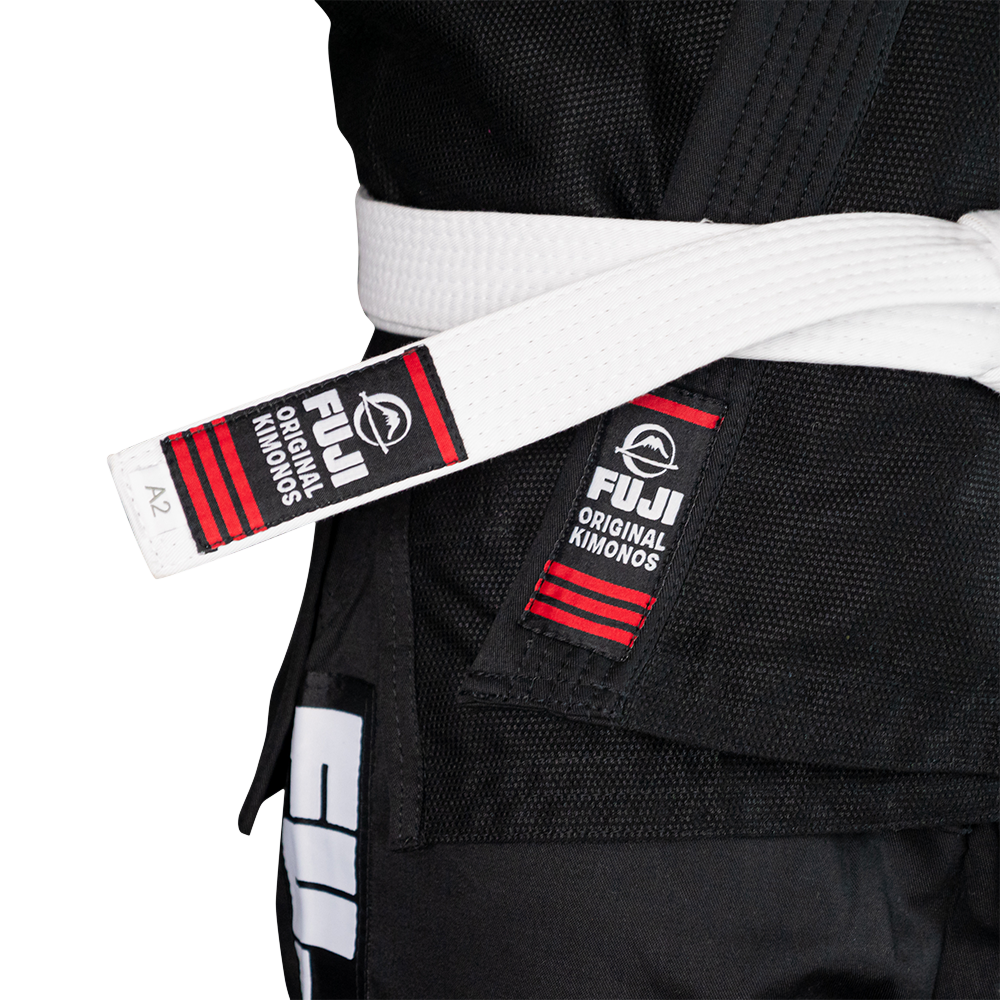 Fuji Sports BJJ GI FUJI Baseline BJJ Gi Black (Centura alba inclusa)