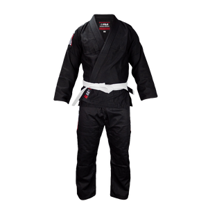 Fuji Sports BJJ GI A0 / Black FUJI Baseline BJJ Gi Black (Centura alba inclusa)